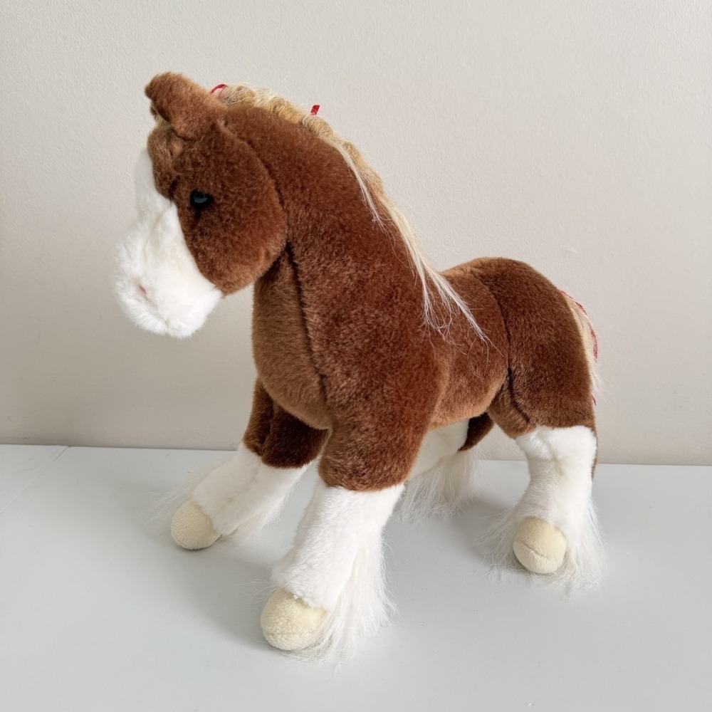 Douglas Cuddle Toy Clydesdale Draft Horse Plush 2021 Stuffed Animal